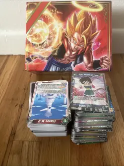 Dragon Ball Z, Super Card Game Gift Box W/ Over 400 Cards Limited Edition Gohan - Image 1