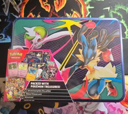 Pokemon 2025 Fall Mega Collector Chest Tin Box - 6 Packs & 3 Foil Cards - Image 1