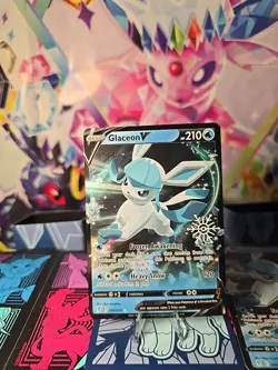 Glaceon V - (Holiday Calendar) 040/203 Miscellaneous Cards & Products Holo - Image 1