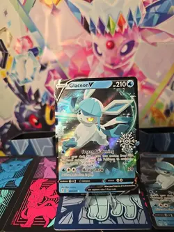 Glaceon V - (Holiday Calendar) 040/203 Miscellaneous Cards & Products Holo - Image 3