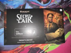MTG Secret Lair Drop x The Office - Dwights Destiny FOIL - SEALED - IN HAND! - Image 1