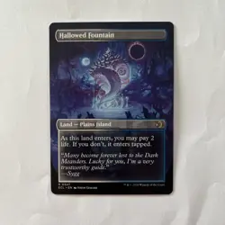 Hallowed Fountain (Borderless) (0347) Lorwyn Eclipsed Regular ECL MTG - Image 2