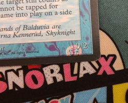 MTG Magic the Gathering: Misprint Balduvian Conjeror - Printer Hickey - Image 2