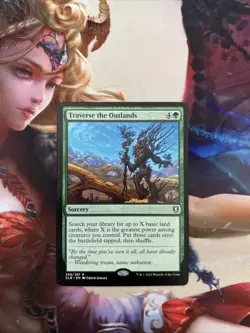 Traverse the Outlands (258) Battle for Baldur's Gate CLB MTG Magic Mint - Image 1