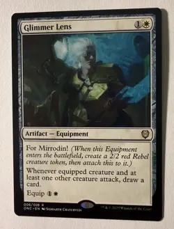 Glimmer Lens 6 Rare Phyrexia: All Will Be One ONC MTG - Image 1