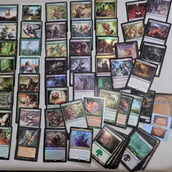 Whole COMMANDER Magic Deck - Heaven to Earth Games =Camellia SQUIRRELS Tribal - Image 2