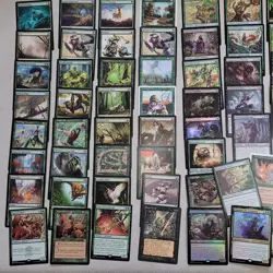 Whole COMMANDER Magic Deck - Heaven to Earth Games =Camellia SQUIRRELS Tribal - Image 3