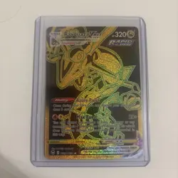 Rayquaza VMAX 2022 Pokemon Sword & Shield Silver Tempest Gold Holo #TG29/TG30 NM - Image 2