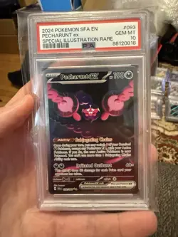 POKEMON PSA 10 PECHARUNT EX SPEC. RARE 093/064 SHROUDED FLABLE ENGLISH 2024! - Image 1