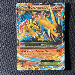 Pokemon TCG Mega-Charizard-EX Evolutions 13/108 Holo Holo Rare EX - Image 1