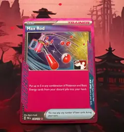 Max Rod 116/131 Ace Spec Play! Pokemon Stamped Prize Pack Series 7 NM - Image 1