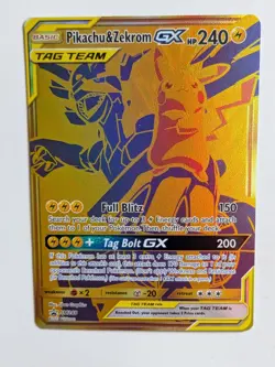 Pokemon TCG Pikachu & Zekrom GX SM248 Promo Holo - JA12 - Image 1
