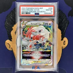 💎PSA 10 GEM MINT 2022 Pokemon Premium Collection HISUIAN ZOROARK VSTAR #298 BSP - Image 2