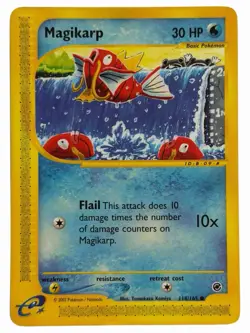Magikarp - 118/165 Expedition 2002 - E-Reader WOTC - Pokemon TCG - Image 1