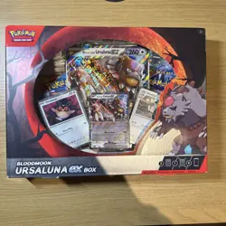 Pokemon TCG: Bloodmoon Ursaluna ex Collection Box : New & Sealed - Image 1