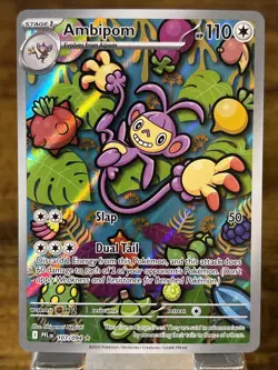 Pokemon Ambipom 107/094 Phantasmal Flames - Image 1