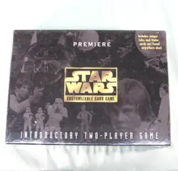 Star Wars Premiere Customizable Card Game Introductory 2-Player Game 1995 SEALED - Image 1