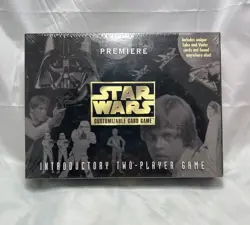 Star Wars Premiere Customizable Card Game Introductory 2-Player Game 1995 Sealed 73000403607 - Image 1