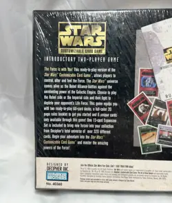 Star Wars Premiere Customizable Card Game Introductory 2-Player Game 1995 Sealed 73000403607 - Image 3