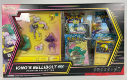 Pokemon TCG Iono’s Bellibolt ex Premium Collection - Sealed 6 Packs + Promos - Image 1