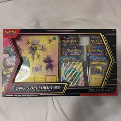 Pokemon TCG: Iono’s Bellibolt ex Premium Collection - New & Sealed - Image 1