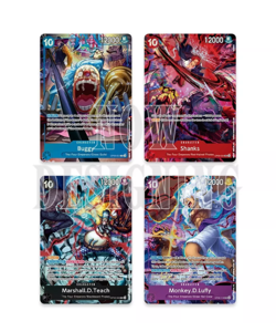 ONE PIECE CARD GAME ENGLISH VERSION 2ND YEAR ANNIVERSARY SET - 8 PROMO + PLAYMAT - Image 2