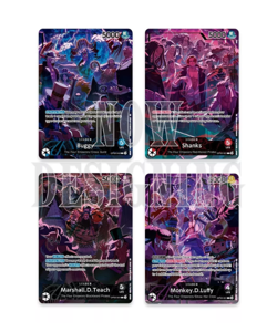 ONE PIECE CARD GAME ENGLISH VERSION 2ND YEAR ANNIVERSARY SET - 8 PROMO + PLAYMAT - Image 3