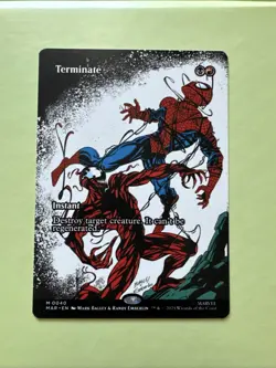 Terminate (Borderless) Marvel Universe Eternal-Legal Spider-Man Mtg Spm - Image 1