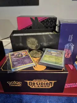 Bulk Pokemon Cards lot Full ETB Near Mint 50 HOLO/Rev Holo NO Energy Free Ship - Image 1