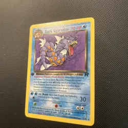 DARK GYARADOS Pokemon Card - WOTC - 1st Edition - Team Rocket - 25/82 - NM/Mint - Image 3