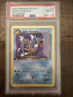 Pokemon Dark Gyarados Card 25/82 1st Edition NM Condition - Image 1