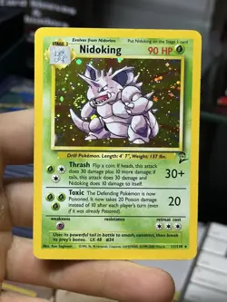 Nidoking 11/130 Base Set 2 Muk 13/62 Fossil 1999 Vintage Pokemon Card Lot WOTC - Image 3