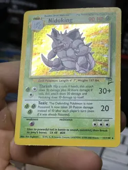 Nidoking 11/130 Base Set 2 Muk 13/62 Fossil 1999 Vintage Pokemon Card Lot WOTC - Image 5