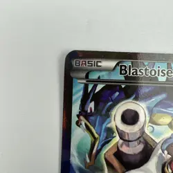 Pokemon TCG - Blastoise EX XY122 Black Star Promo Full Art XY Holo Rare (HP/DMG) - Image 2