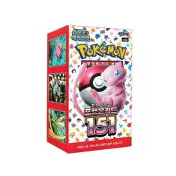 Pokemon Card Scarlet&Violet 151 Booster Box sv2a New Sealed Korean ver. - Image 1