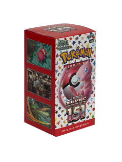 Pokemon Card Scarlet&Violet sv2a 151 Booster Box Factory Sealed Korean Ver. - Image 4
