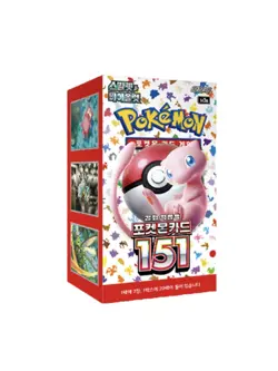 Pokemon Card Scarlet &Violet 151 Booster Box sv2a Sealed Korean Ver. - Image 1
