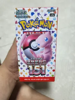 Pokemon Card Scarlet&Violet 151 Booster Box sv2a New Sealed Korean ver.Free Ship - Image 1