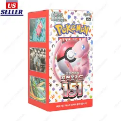 [Stock in US]Pokemon Card Scarlet&Violet 151 Booster Box sv2a Sealed Korean ver. - Image 2