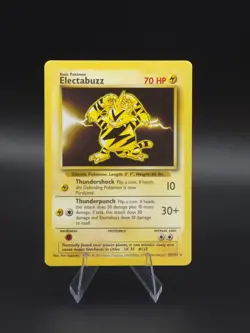 Electabuzz Base Set 20/102 Regular - Rare 1999-2000 4th Print Pokemon Card - Image 1