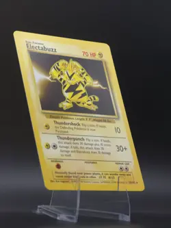 Electabuzz Base Set 20/102 Regular - Rare 1999-2000 4th Print Pokemon Card - Image 3