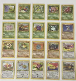 Pokemon 1st Edition Jungle 20 Card Lot LP - Image 1