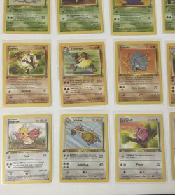 Pokemon 1st Edition Jungle 20 Card Lot LP - Image 5