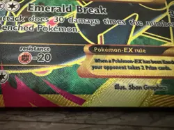 Pokemon TCG M Rayquaza EX Full Art Ultra Rare Ancient Origins Card 98/98 - Image 3