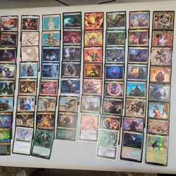 62 Legendary/Generals/Commanders COLLECTION Lot of ALL Different Magic MTG Cards - Image 1