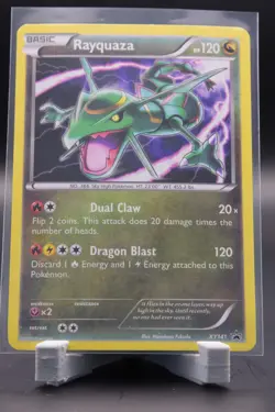 Rayquaza Holo - Pokemon XY Black Star Promo XY141 Legendary Pokemon Card - Image 1