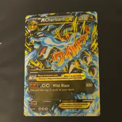 M Charizard EX 69/106 Flashfire Ultra Rare Holo Mega Evolution Pokemon Card - Image 1