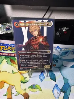 Joshua, Phoenix's Dominant (Borderless) Final Fantasy Foil - Image 1