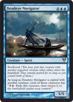 1x Deadeye Navigator Heavy Play MTG Magic - Kid Icarus - - Image 1