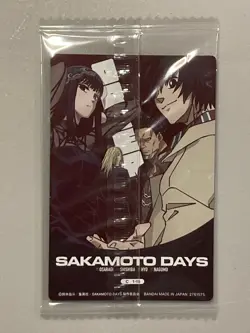 ORDER - C 1-15 - Sakamoto Days Wafer / Itajaga Card Sealed Japanese - Image 2